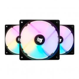Imagem da oferta Kit Ventoinhas Pichau Gaming Feather X RGB 3x120mm PG-FX120-RGB
