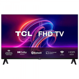 Imagem da oferta Smart TV LED 32\" Full HD TCL S5400AF com Android TV Wi-Fi Bluetooth Controle Remoto com Comando de Voz Google Assistente e Chromecast integrado