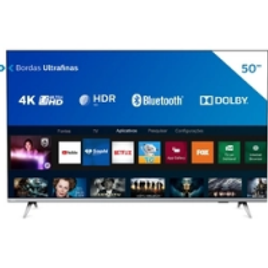 Imagem da oferta Smart TV LED 50" Philips 50PUG6654/78 Ultra HD 4k Design sem Bordas HDR10+ Dolby Vision Dolby Atmos Bluetooth 3 HDMI 2