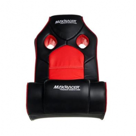 Imagem da oferta Poltrona Gamer Max Racer Mobi Advanced Som Integrado Preta/Vermelha - MOB-ADV-01