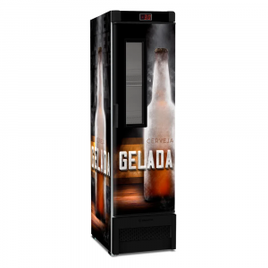 Imagem da oferta Cervejeira Vertical Metalfrio 287 Litros com Porta Glass Viewer e Adesivada 220V
