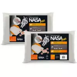 Imagem da oferta Kit 2 Travesseiros 100% Nasa Plus - Fibrasca