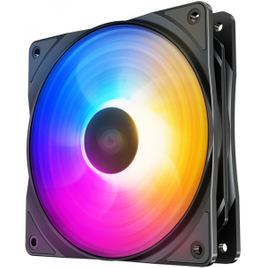 Imagem da oferta Cooler FAN para Gabinete Deepcool RF120 FS LED Rainbow 120mm - DP-FLED3-RF120-FS
