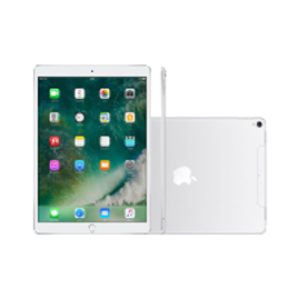 Imagem da oferta iPad Apple Pro MQF02BZ/A 4G Wi-Fi 64GB IOS 11 A10X Fusion Tela 10.5" Câmera 12MP Frontal 7MP Prata