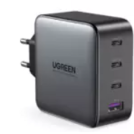 Imagem da oferta Carregador UGREEN USB GaN 100W 3 C Portas