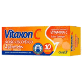 Imagem da oferta Vitaxon C 1g Sabor Laranja 10 Comprimidos Efervescentes