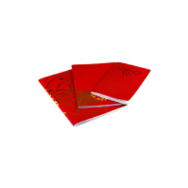 Imagem da oferta Kit 3 Cadernetas de Anotações Mulher Maravilha Core Gold Logo