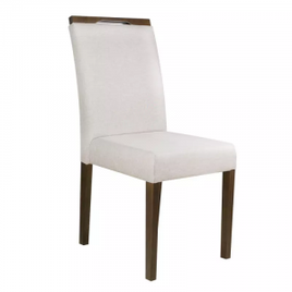 Cadeira de Jantar Heddy Capuccino E Bege - Wood Prime MF 38067