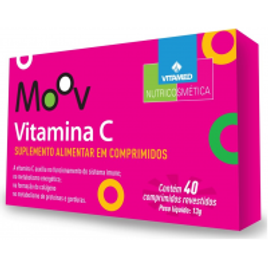 Imagem da oferta Vitamina C 45mg Moov 40 Comprimidos