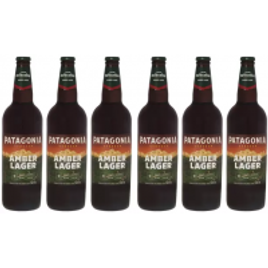 Imagem da oferta 6 Unidades de Cerveja Patagonia Amber Lager 740ml cada