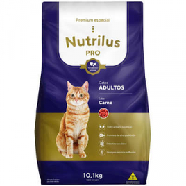 Imagem da oferta Ração Seca Nutrilus Pro Carne para Gatos Adultos - 10,1kg