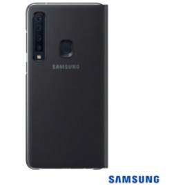 Imagem da oferta Capa Protetora Flip Wallet para Galaxy A9 2018 em Polímero e Policarbonato Preta - Samsung - EF-WA920PBEGBR
