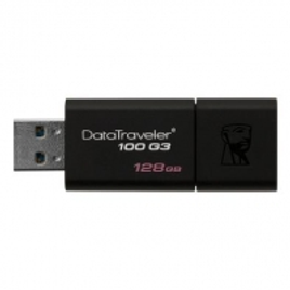 Imagem da oferta Pen Drive Kingston DataTraveler USB 3.0 128GB - DT100G3/128GB
