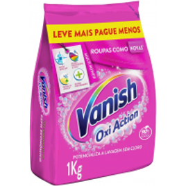 Tira Manchas em Pó Vanish Oxi Action Pink - 1kg