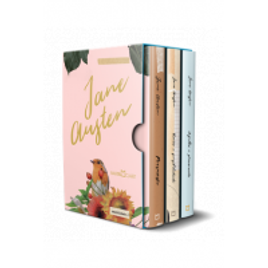 Imagem da oferta Box Livros Jane Austen Razão e Sensibilidade, Orgulho e Preconceito e Persuasão - 3 Volumes