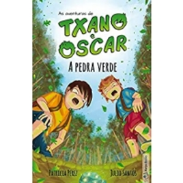 Imagem da oferta eBook Infantil A Pedra Verde 1: As Aventuras de Txano e Oscar (Ilustrado) -  Julio Santos García & Patricia Pérez Redondo