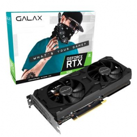 Imagem da oferta Placa de Vídeo GALAX GeForce RTX 3060 (1-Click OC) LHR 15 Gbps 12GB GDDR6 Ray Tracing DLSS - 36NOL7MD1VOC