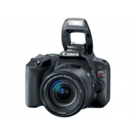 Imagem da oferta Câmera Digital Canon DSLR EOS REBEL SL2 24,2MP - Semiprofissional 3” Touch Zoom Óptico 3x