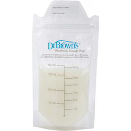 DR. Brown's 100 Sacos de Armazenamento de Leite Materno