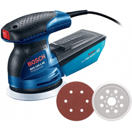 Lixadeira Orbital Bosch Gex 125-1 AE 250w 220v Coletor de Pó