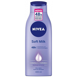 Imagem da oferta 2 Unidades de Hidratante Desodorante Soft Milk 400ml - Nivea