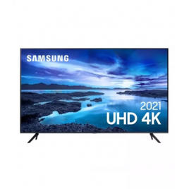 Imagem da oferta Smart Tv 43 " UHD Samsung 4k 43AU7700 Processador Crystal 4k Tela Sem Limites Alexa Built In Controle Único