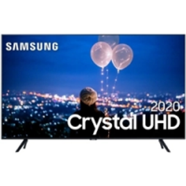 Imagem da oferta Samsung Smart TV 55" Crystal UHD 55TU8000 4K Wi-fi Borda Infinita Alexa built in Controle Único Visual Livre de Ca