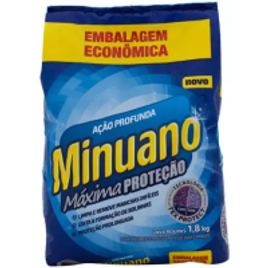 Imagem da oferta Sabão em Pó Minuano Máxima Proteção - Ação Profunda 1,8kg