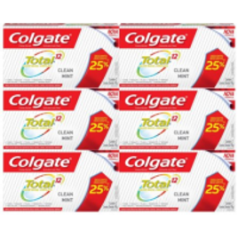 Imagem da oferta Kit Creme Dental Colgate Total 12 Clean Mint 90g com 24 Unidades