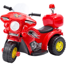 Imagem da oferta Mini Moto Elétrica Infantil Vermelha BWB040 - brink+