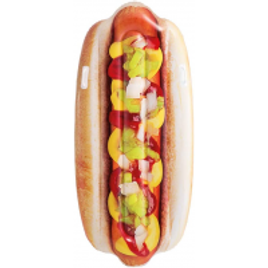 Imagem da oferta Colchão Inflável Para Piscina Hotdog Intex