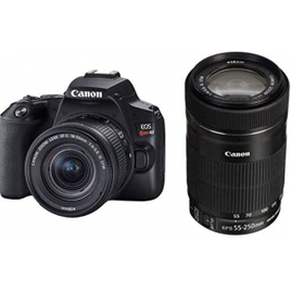 Imagem da oferta Câmera Canon EOS Rebel SL3 Premium Kit com Lente EF-S 18-55mm + EF-S 55-250mm
