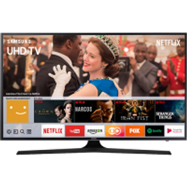 Imagem da oferta Smart TV LED 40" Ultra HD 4K Samsung 40MU6100 3 HDMI 2 USB Wi-Fi 120Hz