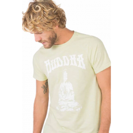 Imagem da oferta T-Shirt Taco Estampada Flamê Buddha Vd Cl