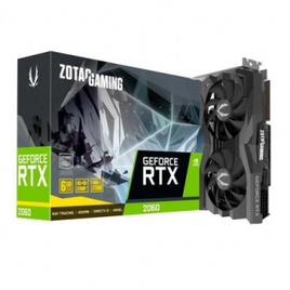 Placa de Vídeo Zotac Gaming NVIDIA GeForce RTX 2060 6GB GDDR6 - ZT-T20600R-10M