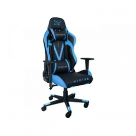 Imagem da oferta Cadeira Gamer XT Racer Reclinável Preto e Azul - Viking Series XTR-012