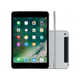 Imagem da oferta iPad Mini 4 Apple 128GB Cinza Tela 7,9” Retina 4G - Wi-Fi Processador M8 Câmera 8MP + Frontal 1.2MP