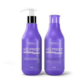 Imagem da oferta Kit Amaciante Capilar e Umectação Noturna Xô Frizz Forever Liss 500ml