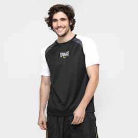 Imagem da oferta Camiseta Everlast Masculina - Preto e Branco