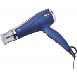 Secador de Cabelos Philco Chrome Blue Íon Tourmaline 2100W Azul - PSC08AZE