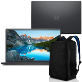Imagem da oferta Notebook Dell Inspiron i5-1135G7 8GB SSD 256GB Intel Iris Xe Tela 15.6" FHD  W11 i15-i1100-M40PB + Mochila Dell Essential