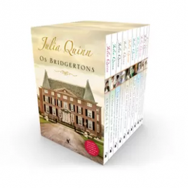 Livro Box os Bridgertons + Livro Extra de Crônicas + Caderno de Anotações