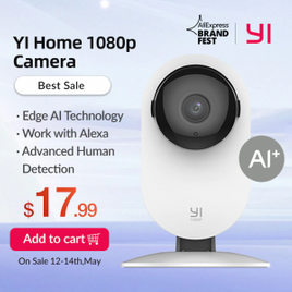 Imagem da oferta Câmera de Segurança Yi Home 1080p câmera Wifi Night Vision