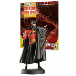 Imagem da oferta Action Figure DC Figurines: Robin Vermelho #53 - Eaglemoss