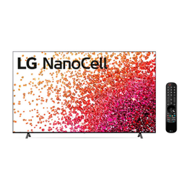 Smart TV LG 75'' 4K NanoCell 3x HDMI 20 AI ThinQ Smart Magic Google Alexa - 75NANO75