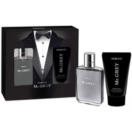 Kit Perfume Fiorucci Mr Grey Masculino