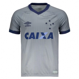 Imagem da oferta Camisa Cruzeiro III 18/19 s/n - Torcedor Umbro Masculina  - Prata