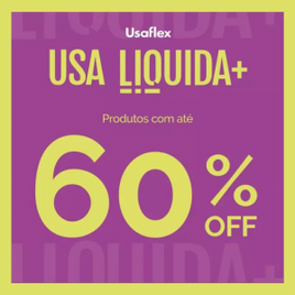 Imagem da oferta Liquida+ Seleção de Calaçados Usaflex com até 60% de Desconto