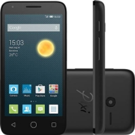 Imagem da oferta Smartphone Alcatel Pixi 3 Dual Chip Android Tela 4,5" 4GB 3G Wi-Fi Câmera 8MP