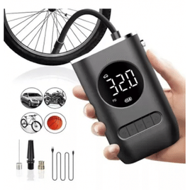 Imagem da oferta Calibrador Compressor Digital Portátil Pneu Carro Bike